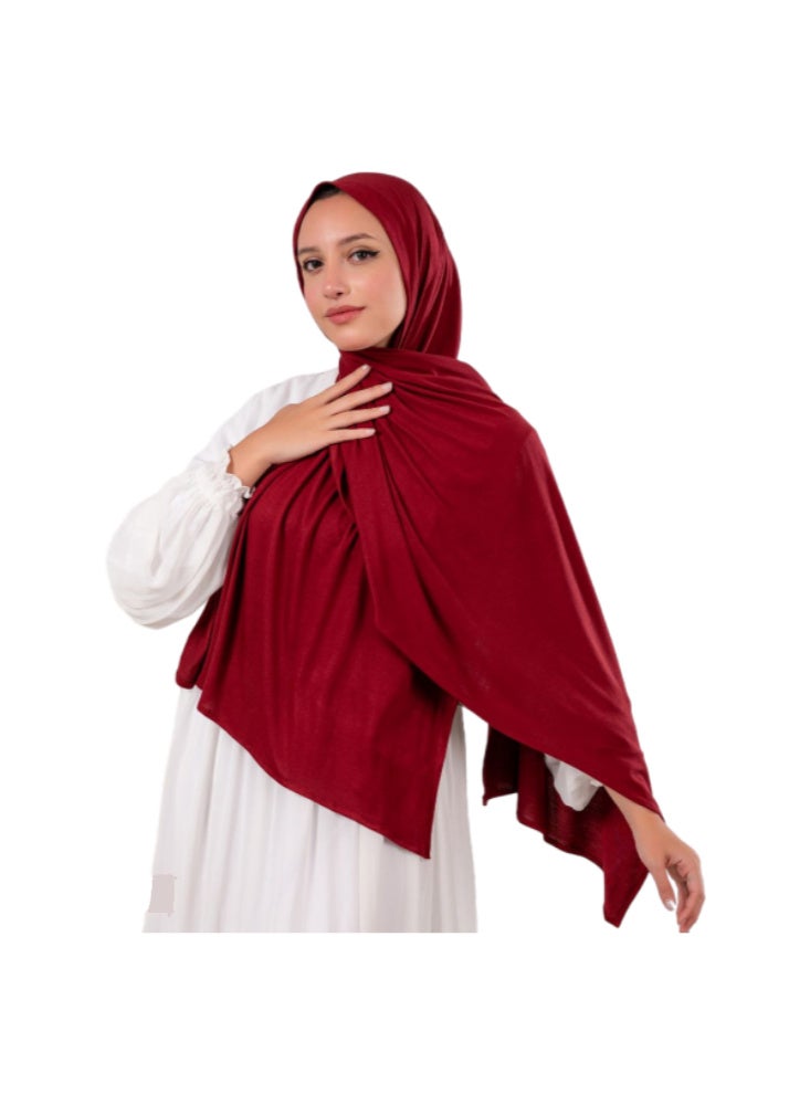 طرحة حريمي جيل بيور قطن ناعم - خامة ممتازة وتغطية كاملة - ألوان متعددة - Image 2